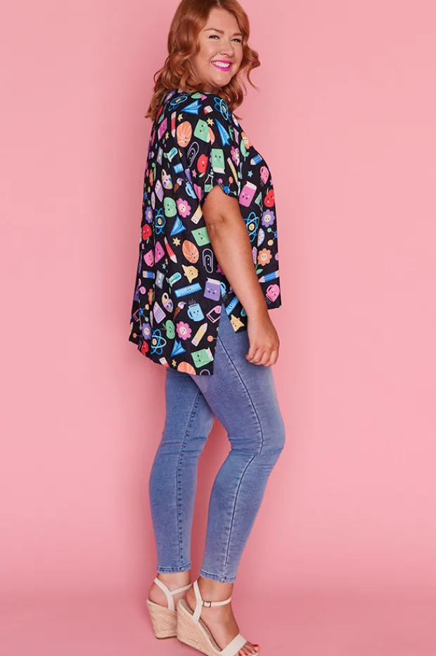 Lorraine Designs Tops*Serena School Days Top