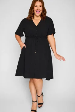 Lorraine Designs Casual Dresses | Fit & Flare Dresses*Siena Black Dress