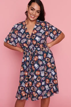 Lorraine Designs Casual Dresses | Fit & Flare Dresses*Siena Faun-Tastic Friends Dress