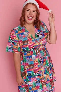 Lorraine Designs Casual Dresses | Fit & Flare Dresses*Siena Jolly N Bright Dress
