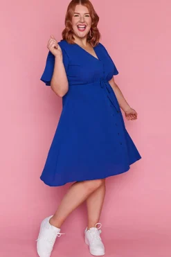 Lorraine Designs Casual Dresses | Fit & Flare Dresses*Siena Navy Dress
