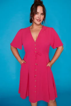 Lorraine Designs Casual Dresses | Fit & Flare Dresses*Siena Pink Dress
