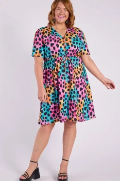 Lorraine Designs Casual Dresses | Fit & Flare Dresses*Siena Trio Cheetah Dress