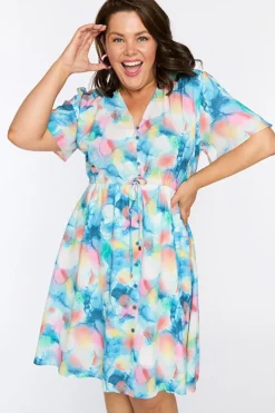Lorraine Designs Casual Dresses | Fit & Flare Dresses*Siena Watercolour Dreams Dress