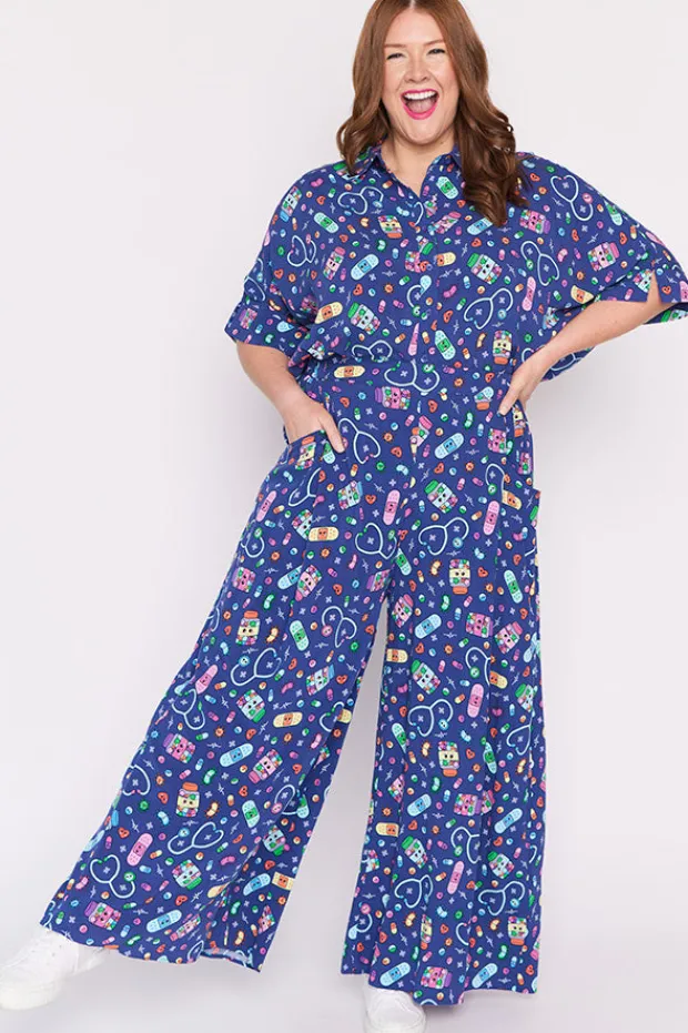 Lorraine Designs Tops*Simone Happy Health Shirt