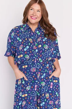 Lorraine Designs Tops*Simone Happy Health Shirt