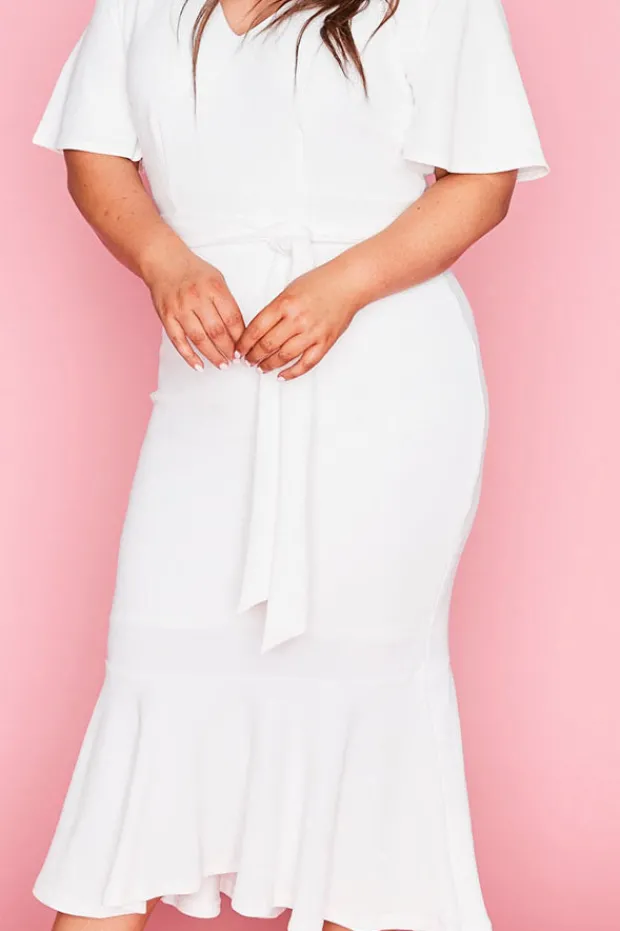 Ebby & I Bodycon Dresses | Cocktail Dresses*Sonia White Dress