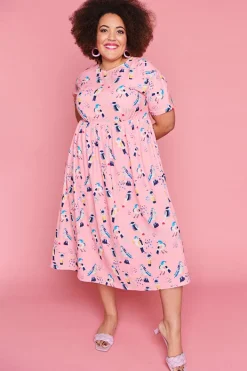 Lorraine Designs Casual Dresses | Shift Dresses*Superstar Garden Birds Dress