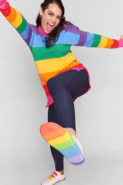 Lorraine Designs Knits & Cardigans*Tara Rainbow Jumper