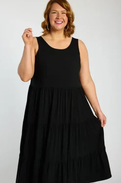 Lorraine Designs Loose Dresses | Fit & Flare Dresses*Teagan Black Dress