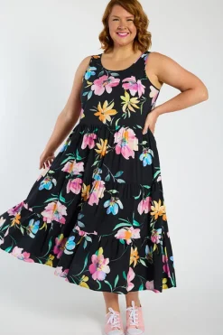 Lorraine Designs Fit & Flare Dresses | Midi Dresses*Teagan Moonlight Dreams Dress