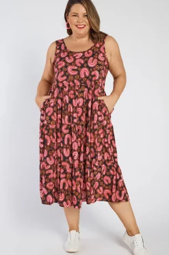 Lorraine Designs Fit & Flare Dresses | Midi Dresses*Teagan Yarli Creative Sleeveless Dress