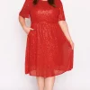 Lorraine Designs Sequin Dresses | Cocktail Dresses*Tinsley Red Sequins Dress