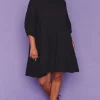 White Closet Casual Dresses | Shift Dresses*Tuscany Black Dress