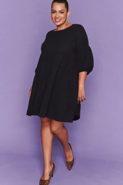 White Closet Casual Dresses | Shift Dresses*Tuscany Black Dress