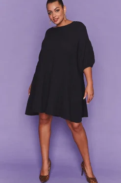 White Closet Casual Dresses | Shift Dresses*Tuscany Black Dress