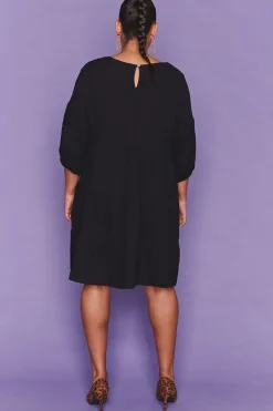 White Closet Casual Dresses | Shift Dresses*Tuscany Black Dress