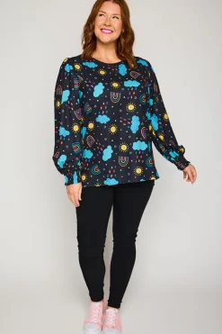 Lorraine Designs Tops | Casual Dresses*Venus Happy Sun Top