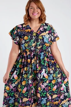Lorraine Designs Casual Dresses | Fit & Flare Dresses*Verity Aussie Wild Dress