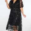 Lorraine Designs Sequin Dresses | Cocktail Dresses*Wonderful Black Party Dress